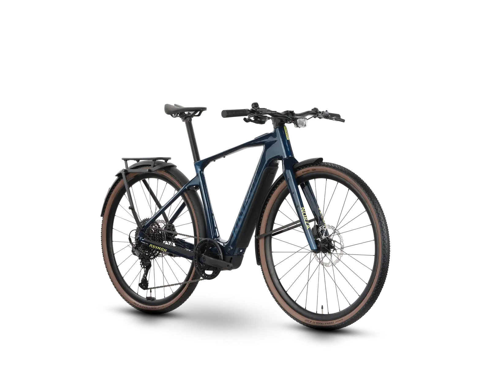 Raymon Norza Comp Commute oceanblue gravel e-bike