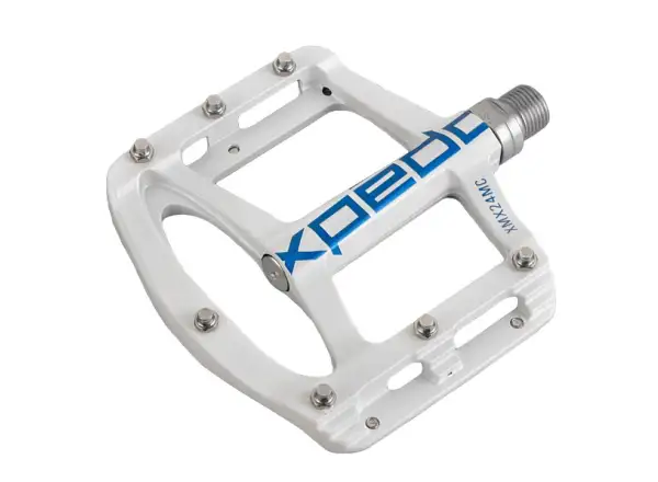 X-pedo Spry platform pedals white