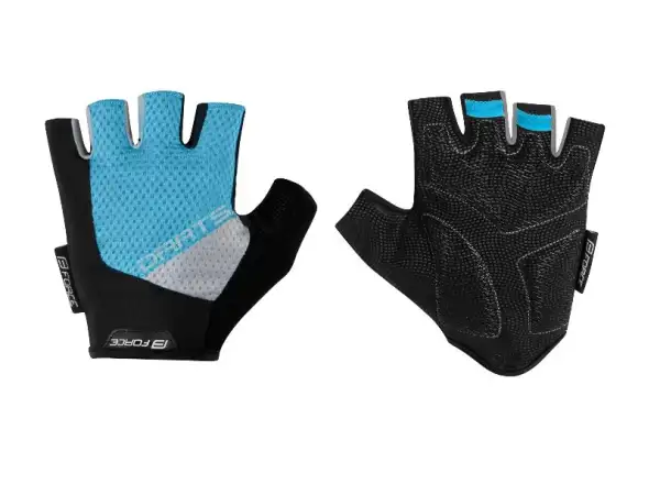 Force Darts Gel gloves without fastening blue/grey