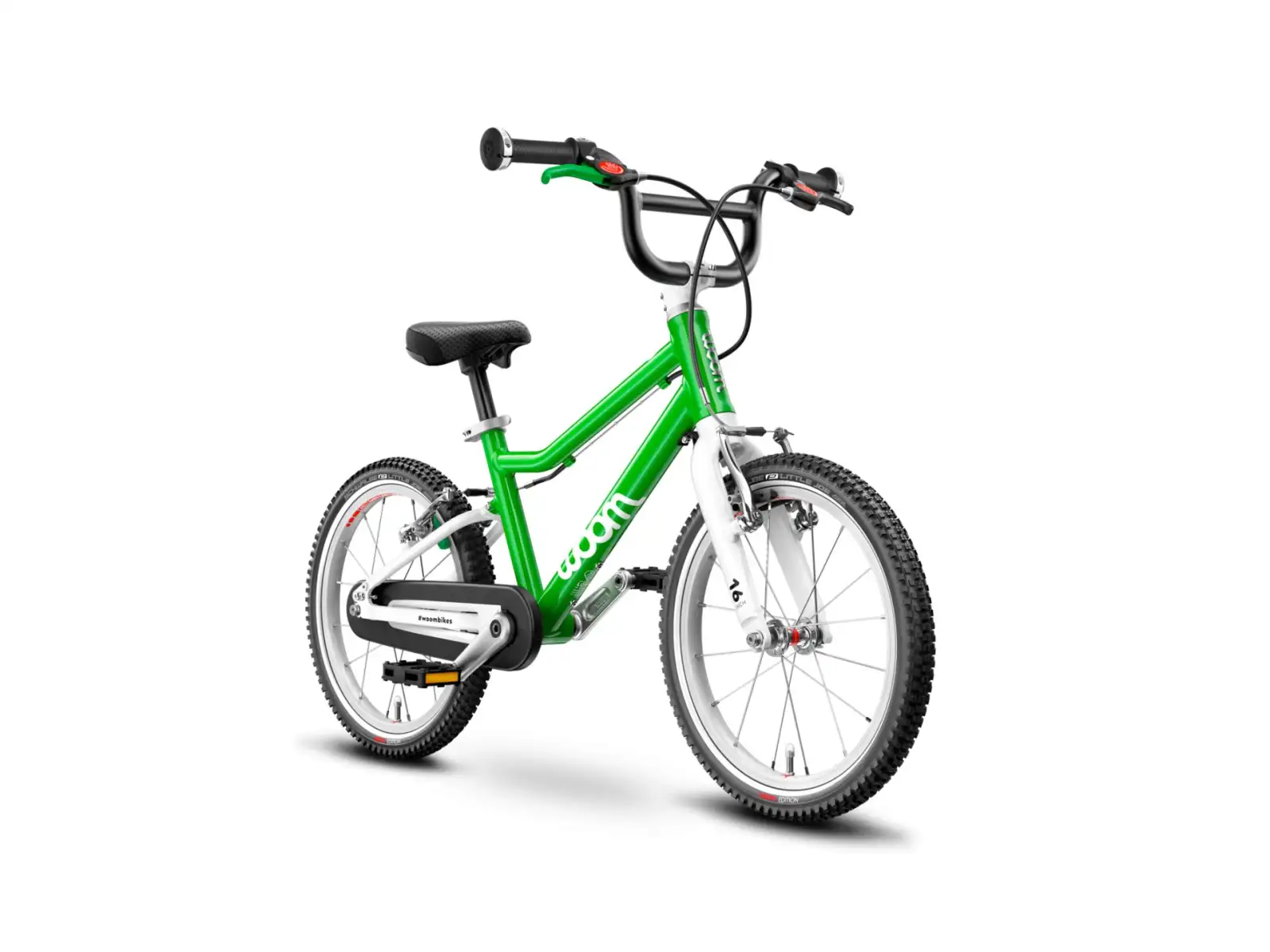 Woom 3 Green 16 children's bike