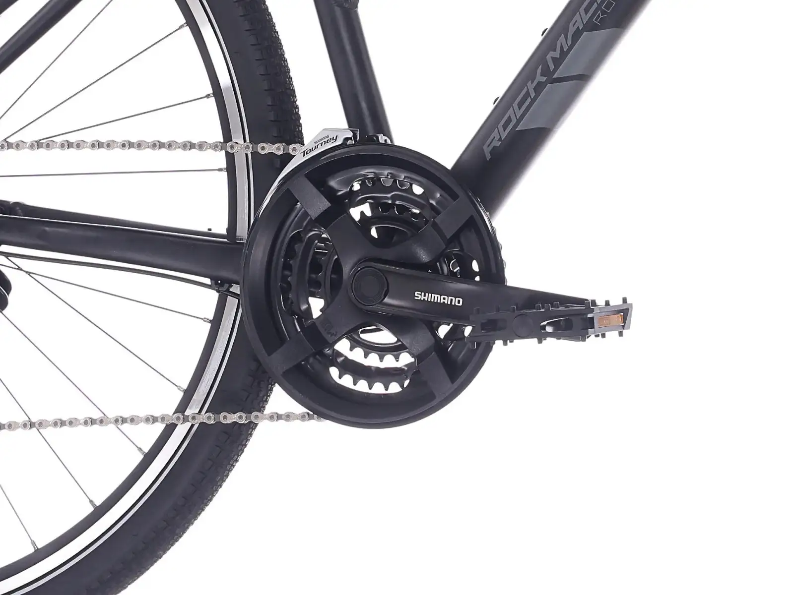 Rock Machine Rokk 30 Easy Entry trekking bike Matte Black