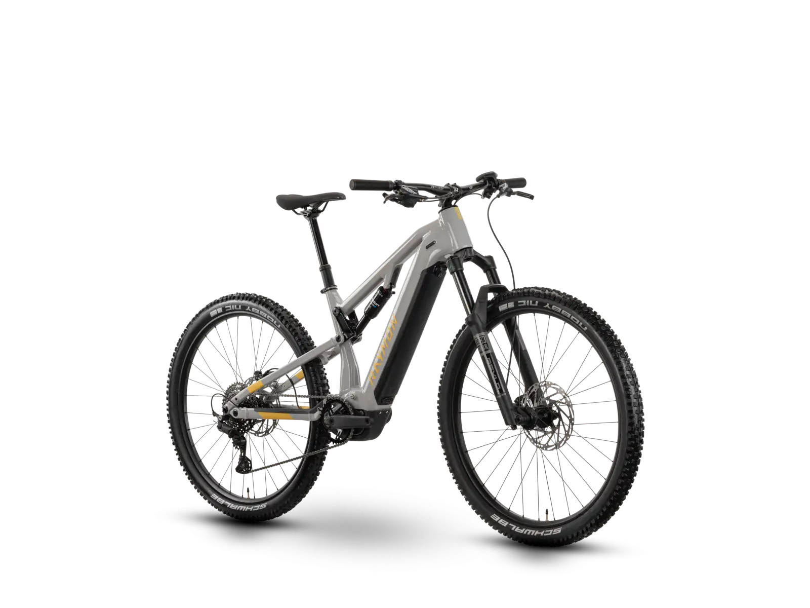 Raymon Trailray 120 Pro full-suspension e-bike timelessgrey/mustard