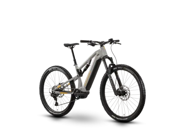 Raymon Trailray 120 Pro full-suspension e-bike timelessgrey/mustard