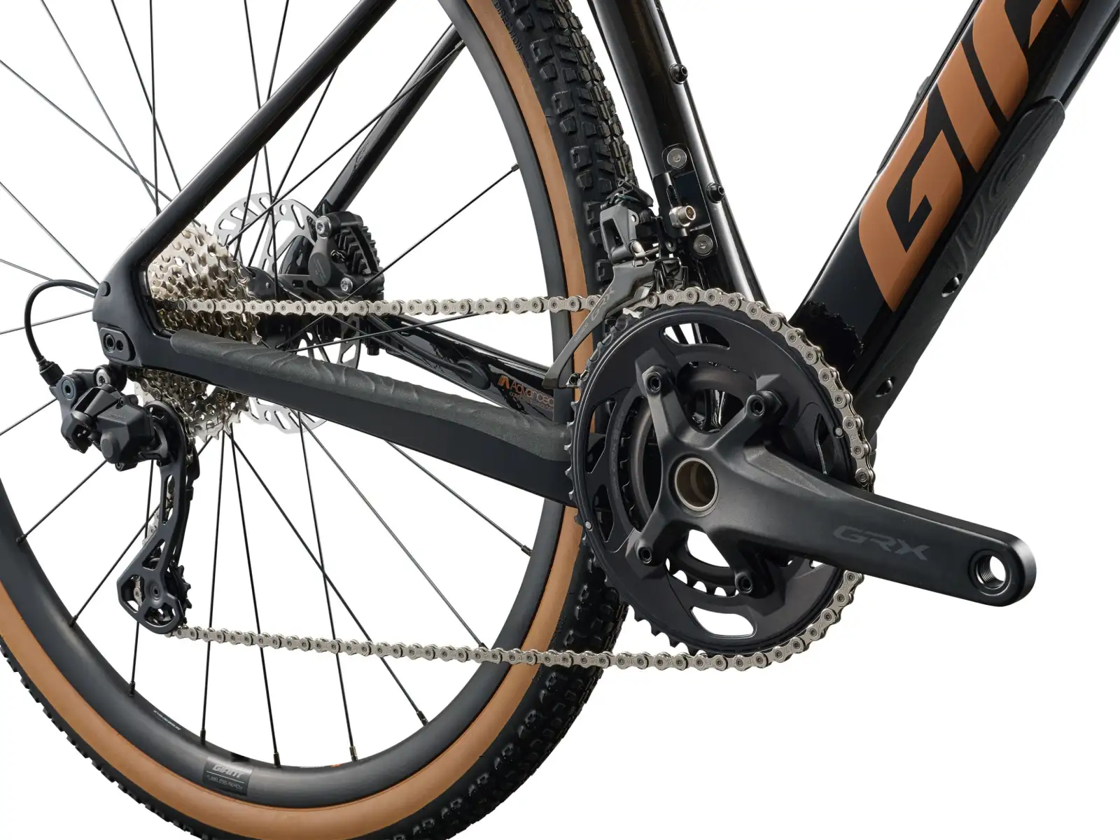 Giant Revolt Advanced 2 gravel bike Carbon Smoke