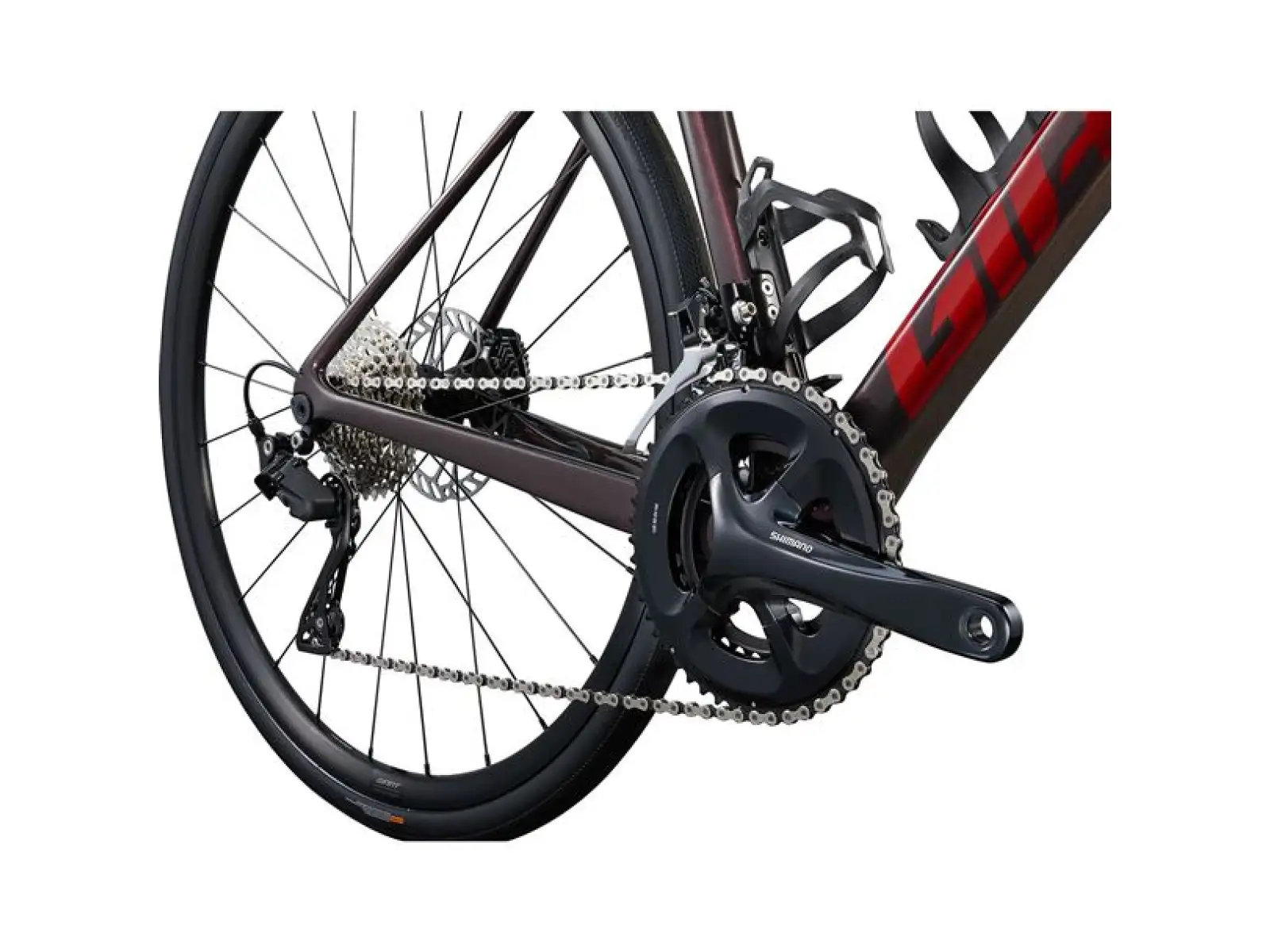 Giant Defy Advanced 2 S road bike Tiger Red