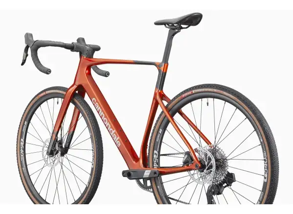 Cannondale SuperX 4 AXS gravel bike Flame Orange