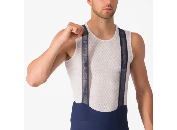 Castelli Espresso 3 men's shorts with insert and straps Belgian Blue