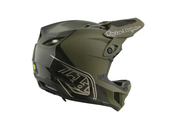 Troy Lee Designs D4 Polyacryte Mips helmet Shadow Beetle