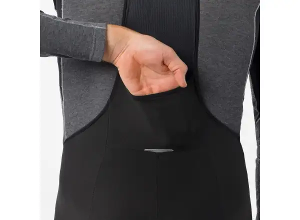 Castelli Sorpasso Pro men's bib pants with pad Black