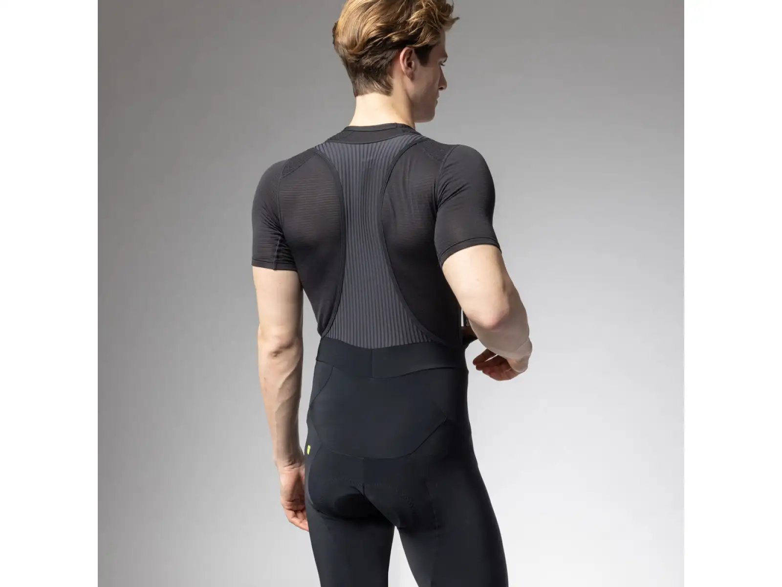 Alé Pragma Winter 2.0 men's insulated bib tights with pad Black