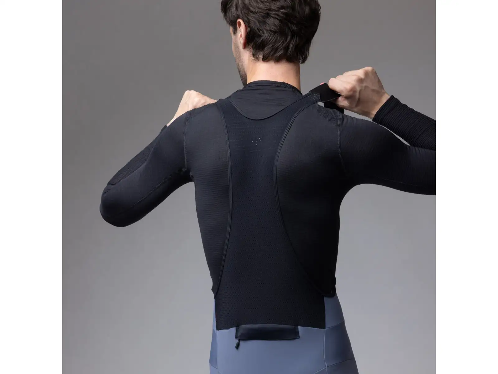 Alé Off Road - Gravel Stones Cargo 2.0 men's winter cycling pants Steel