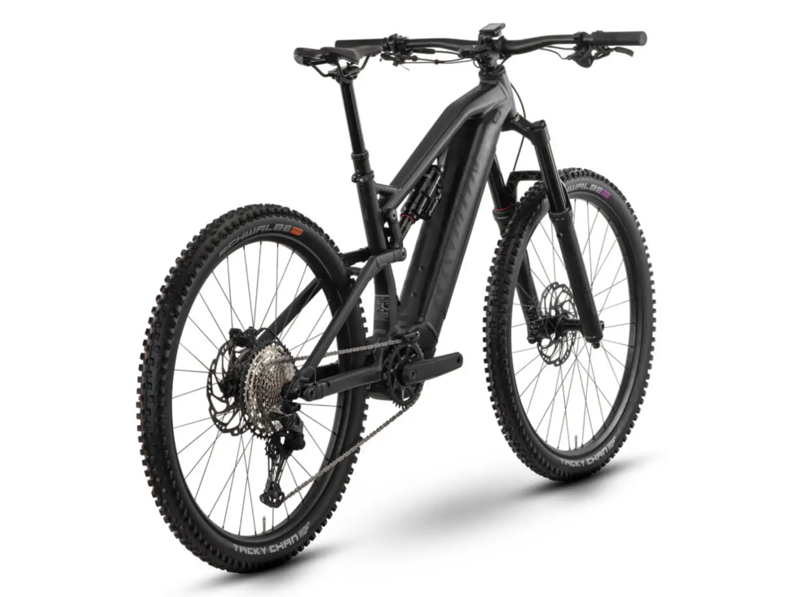 Raymon Trailray 170 Pro full suspension e-bike Black Stealth/Iridiscent