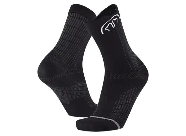 Sidas Run Anatomic Crew running socks black
