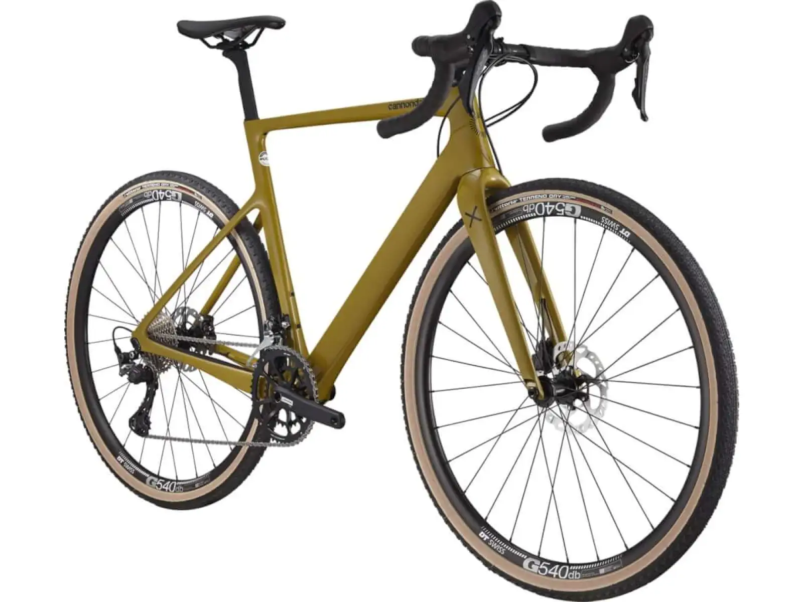 Cannondale SuperSix Evo SE 2 gravel bike Olive Green