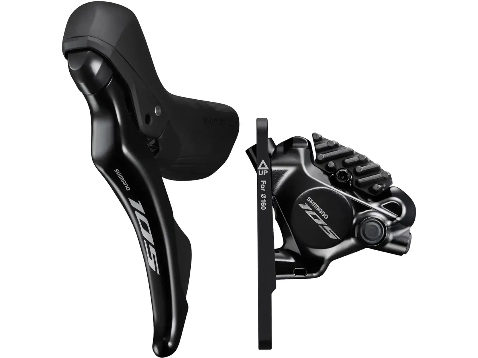Shimano 105 BR-R7170/ST-R7120 2-speed shift and brake lever and FM front caliper