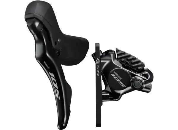 Shimano 105 BR-R7170/ST-R7120 2-speed shift and brake lever and FM front caliper