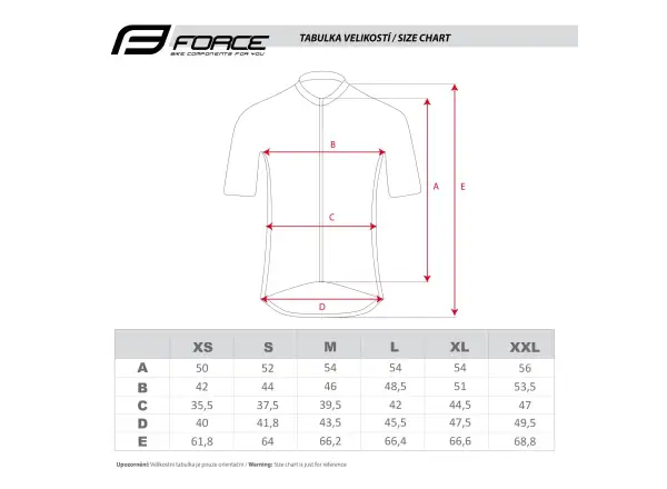 Force Dash Lady jersey short sleeve black/white