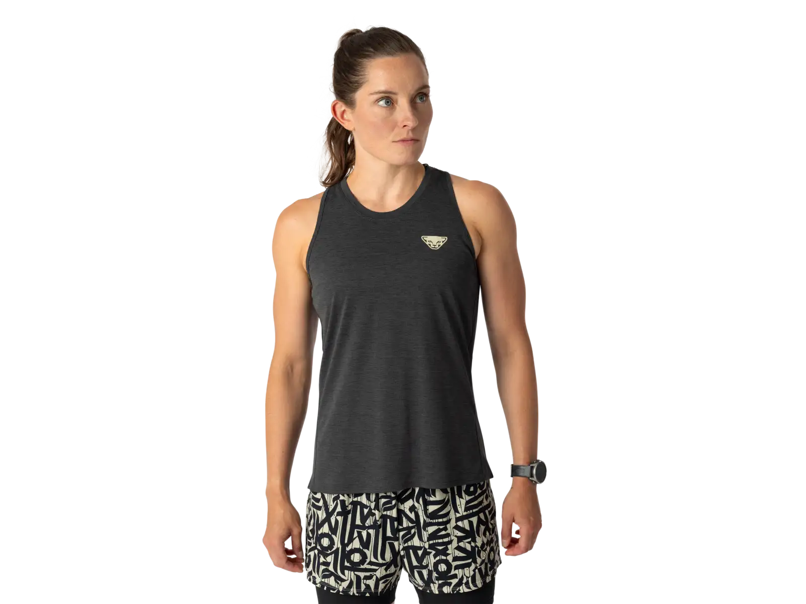 Dynafit Trail women's running sleeveless shirt Black Out