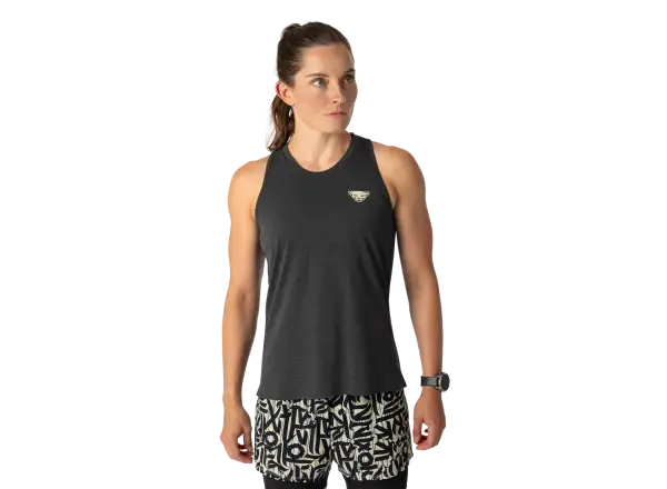 Dynafit Trail women's running sleeveless shirt Black Out