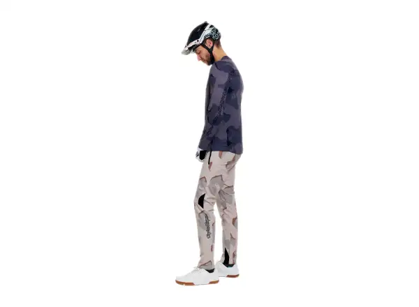 Troy Lee Designs Skyline Pro men's jersey long sleeve Flow Camo Carbon