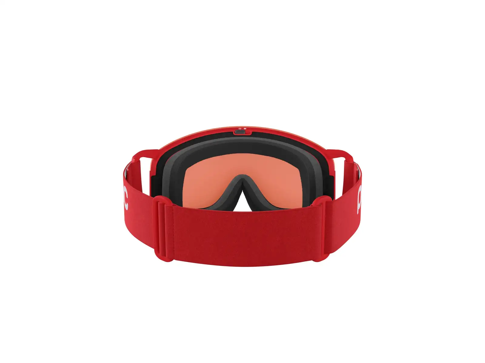 POC Nexal Mid ski goggles Prismane Red/Partly Sunny Red