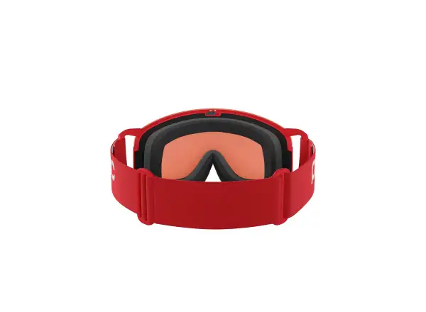 POC Nexal Mid ski goggles Prismane Red/Partly Sunny Red