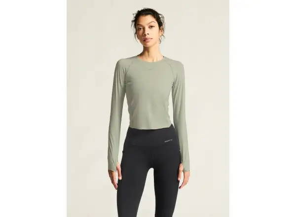 Craft Hypervent Tight women's long sleeve shirt grey
