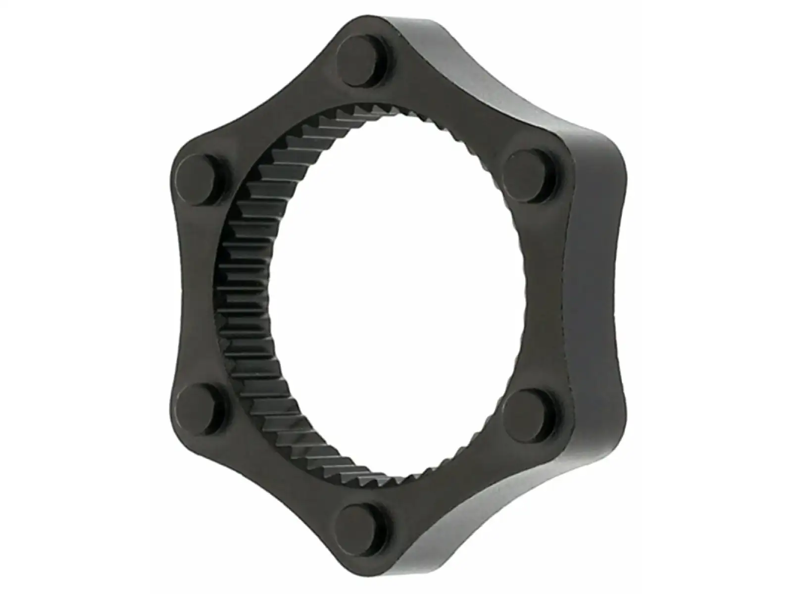 MAX1 Center Lock/6 holes adapter black