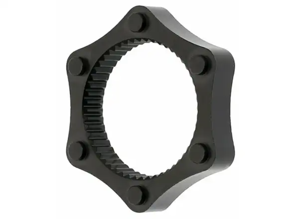 MAX1 Center Lock/6 holes adapter black