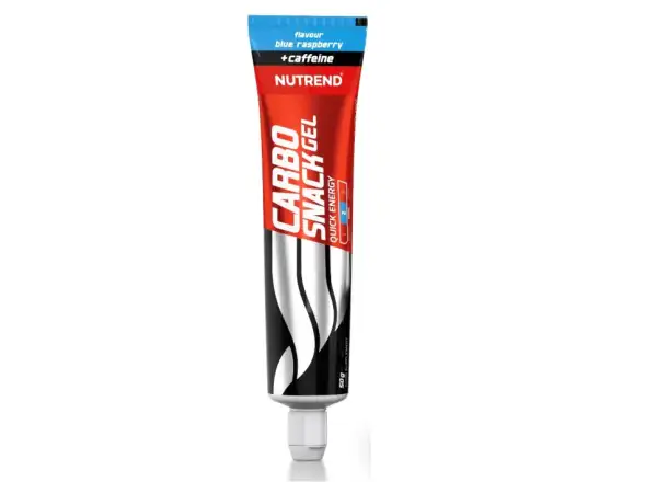 Nutrend Carbosnack Gel Tube 50 g Raspberry with Caffeine