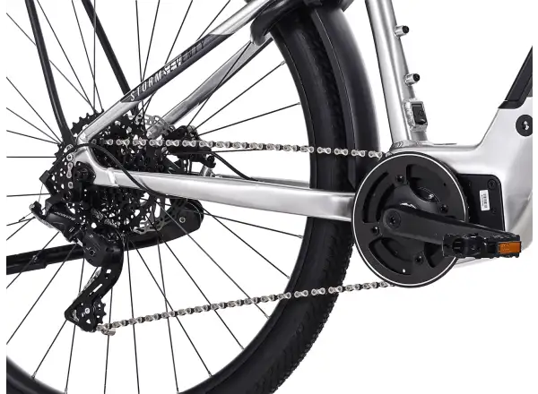 Rock Machine eSTORM 70 TOUR mountain e-bike Gloss Silver/Black/Grey