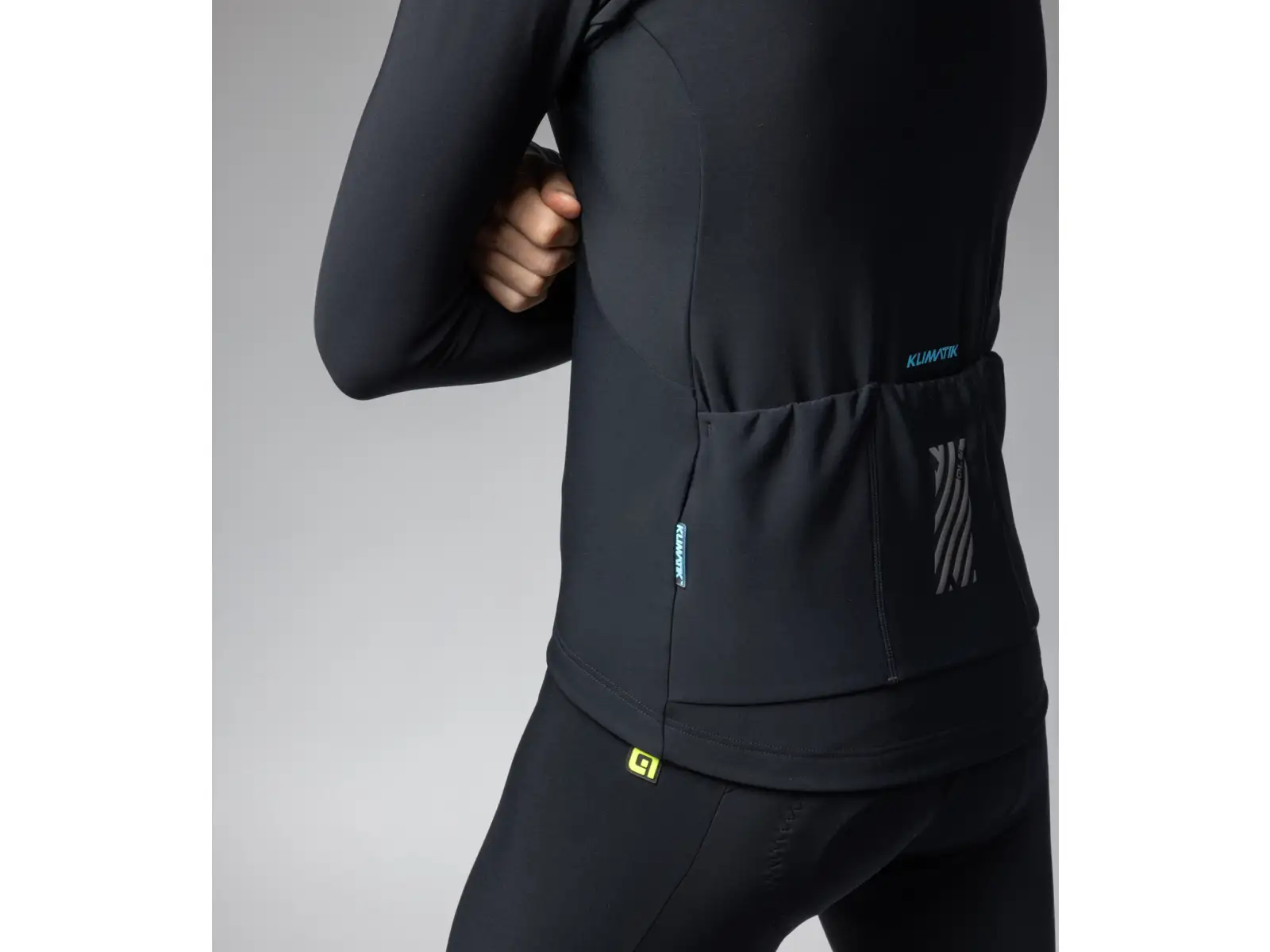 Alé Klimatik K-IDRO men's long sleeve jersey Black