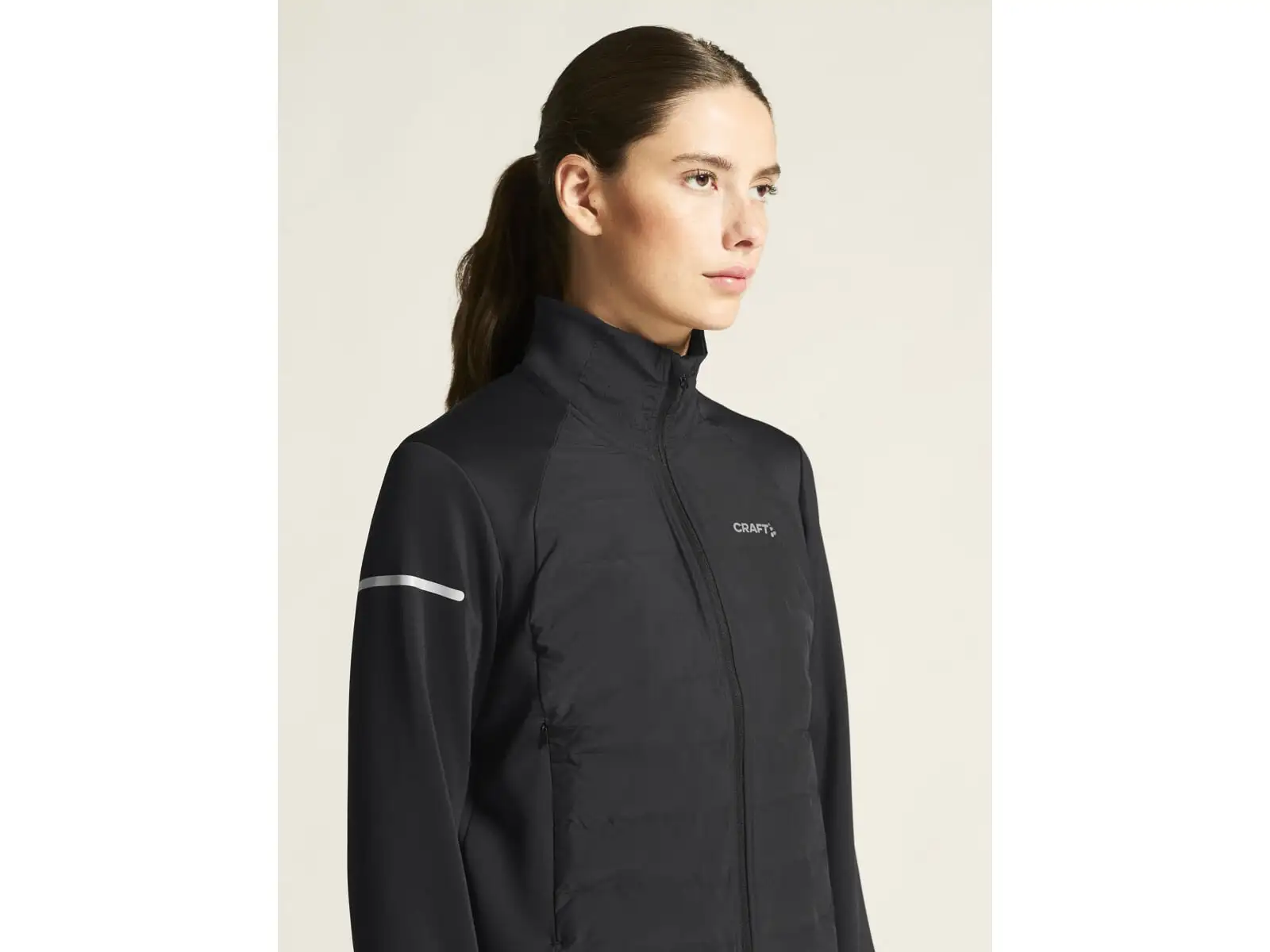 CRAFT SubZ 4 women's running jacket black
