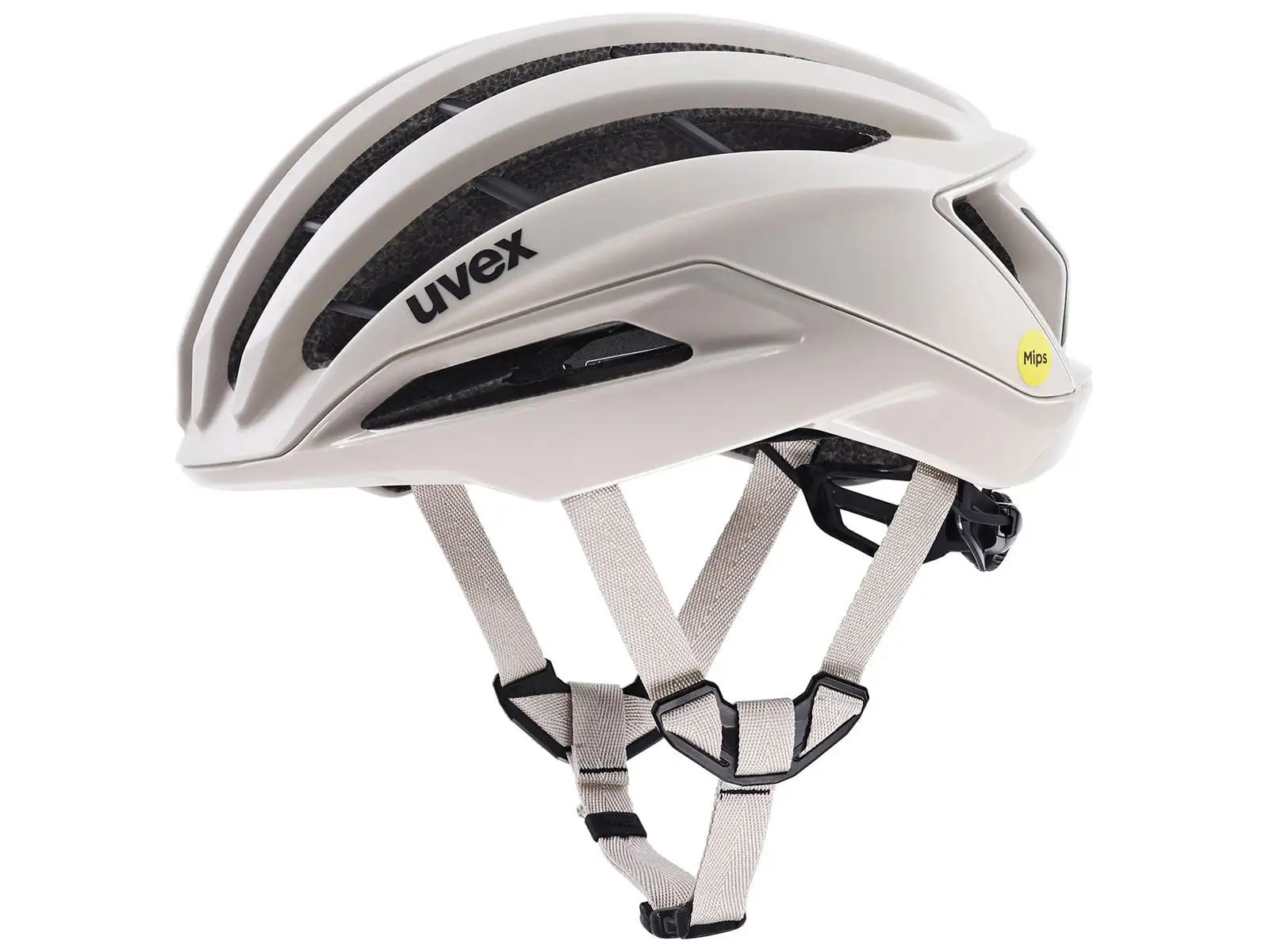 Uvex Surge Areo MIPS road helmet Warm Grey Matt