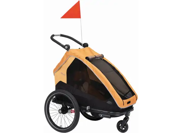 XLC MONOs BS-C09 children's trailer 20" Marigold/Anthrazit