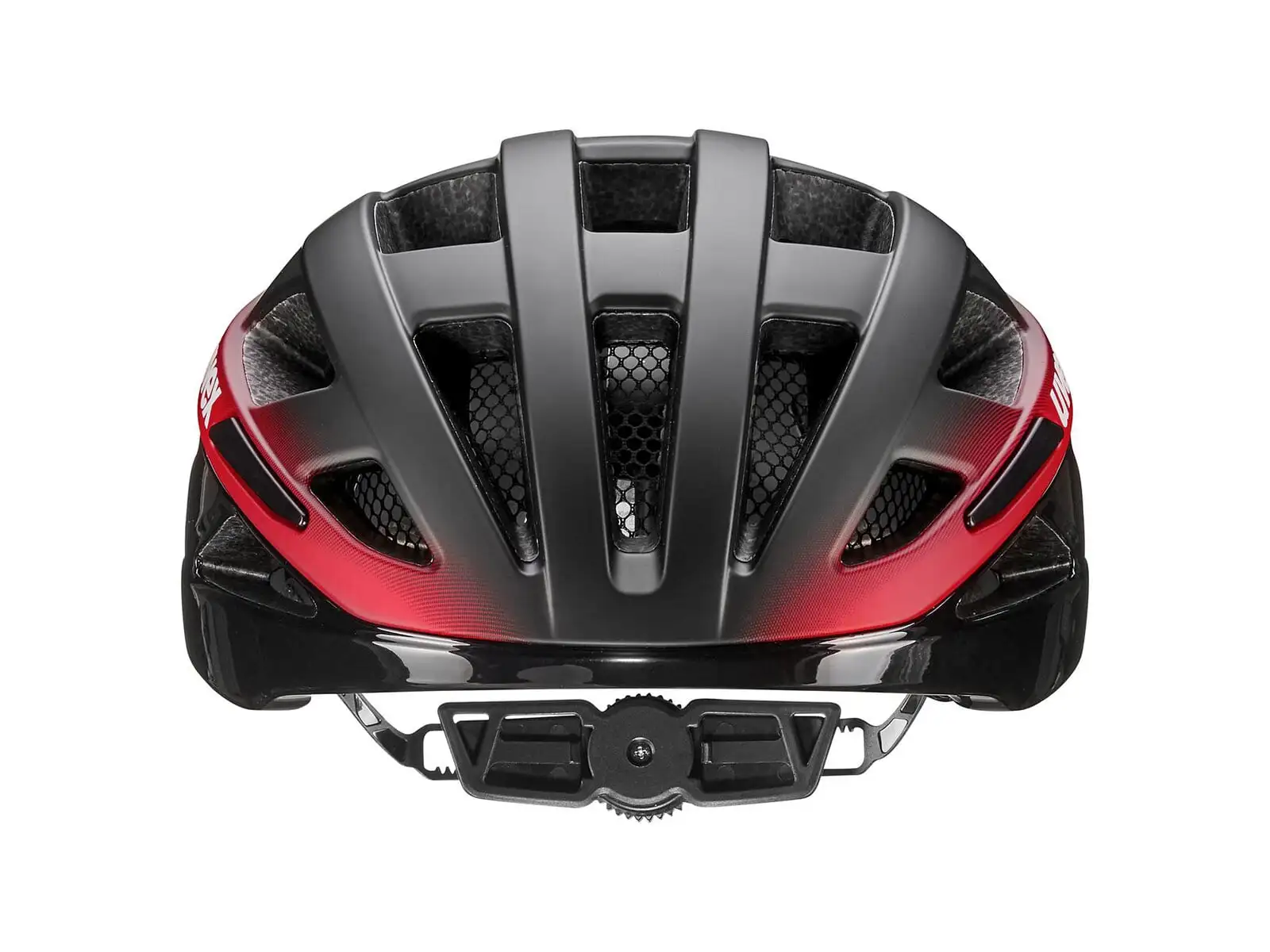 Uvex I-volute helmet Black/Red Matt
