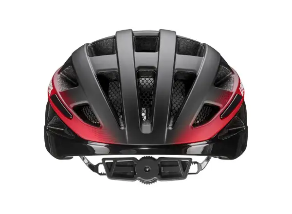 Uvex I-volute helmet Black/Red Matt