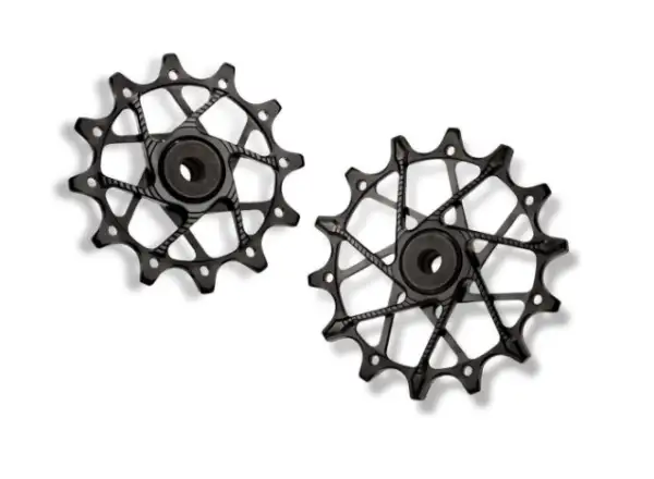 Garbaruk derailleur pulleys for Sram 11/12 spd. 12+14T Black
