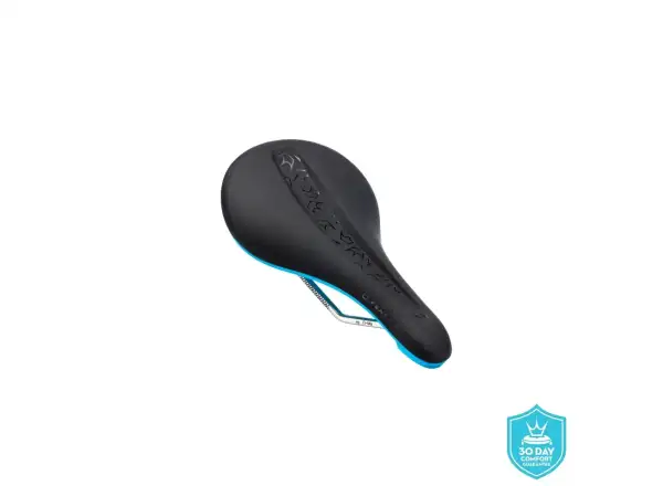 Peatys Monarch saddle TI-MX Rail / Nylon Base Turquoise