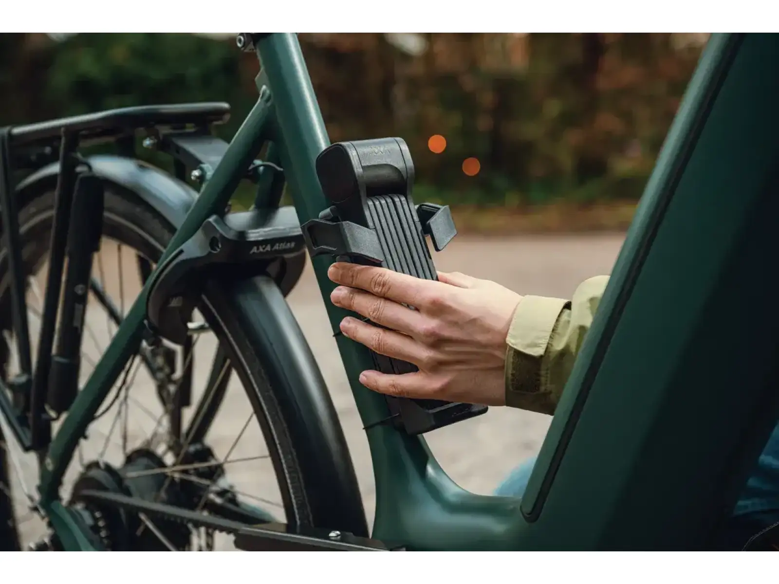 AXA folding lock Fold 130 black