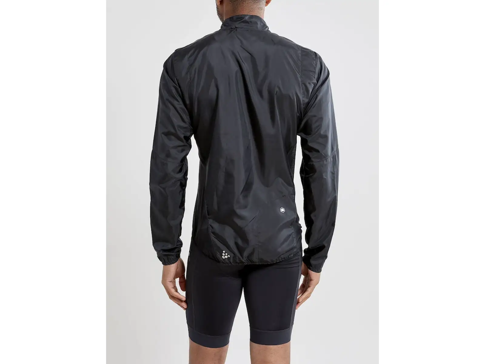 Craft ADV Essence Light Wind men's cycling jacket black