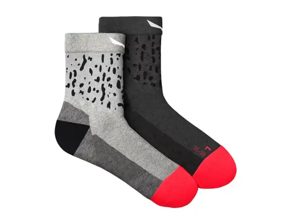 Salewa Mountain Trainer SAL Merino Quarter women's socks Oatmeal/0620/6080