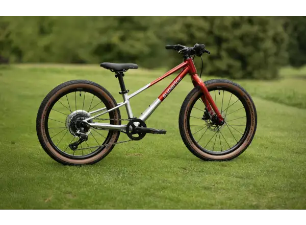 Superior TEAM 20 kids bike Gloss Brushed Alu / Red