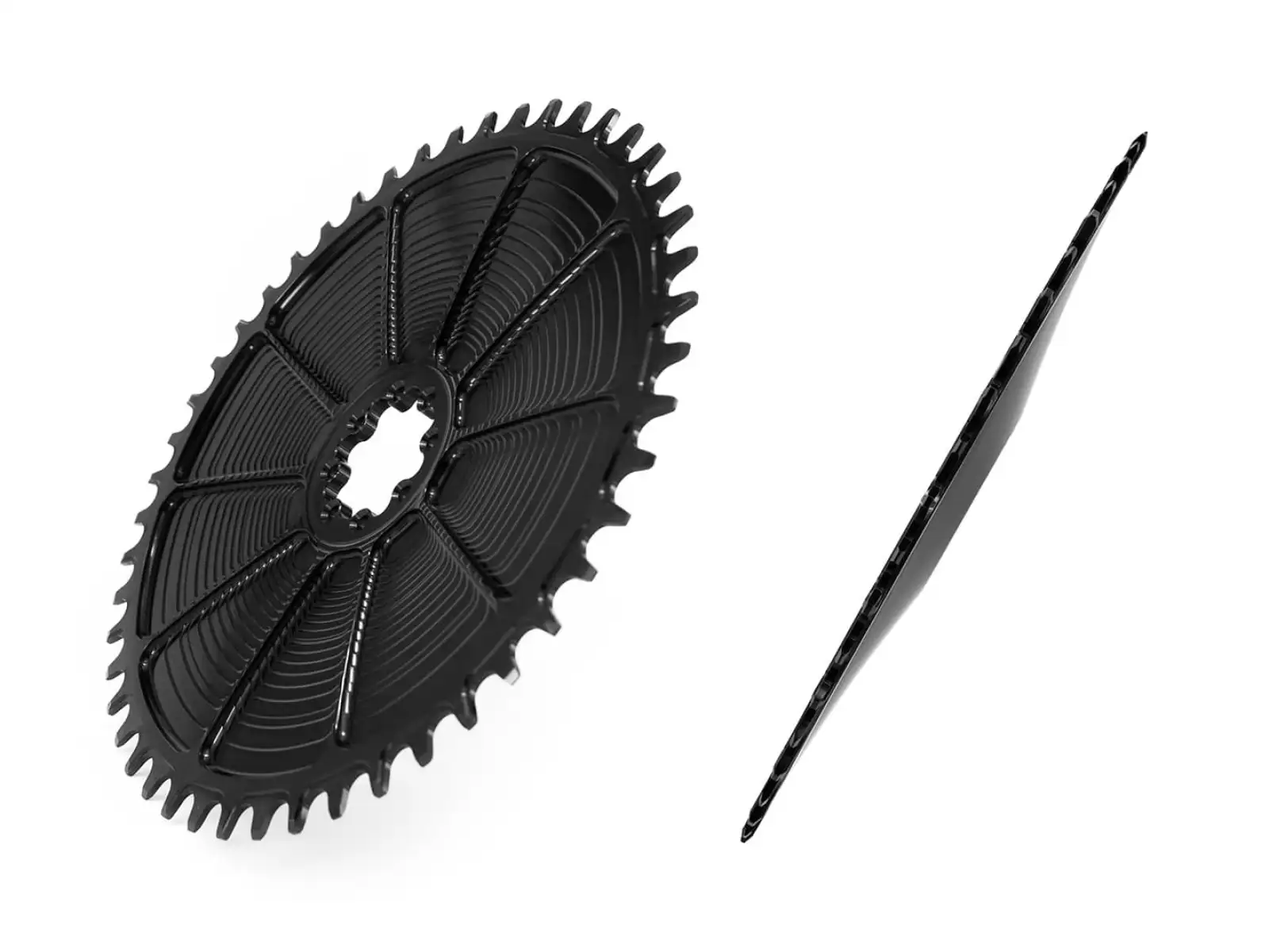 Garbaruk AXS Road/CX Aero chainring black