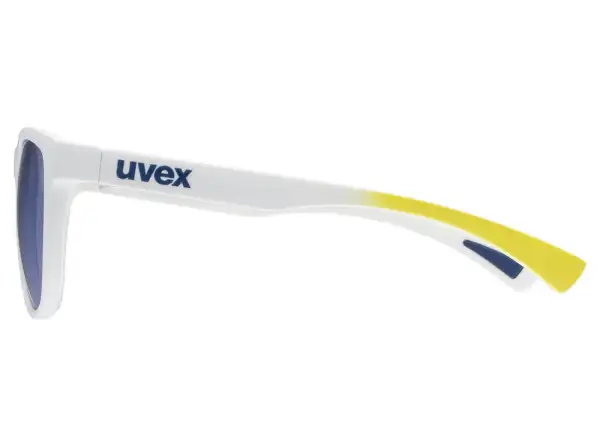 Uvex ESNTL Spirit glasses White Matt/Mirror Blue