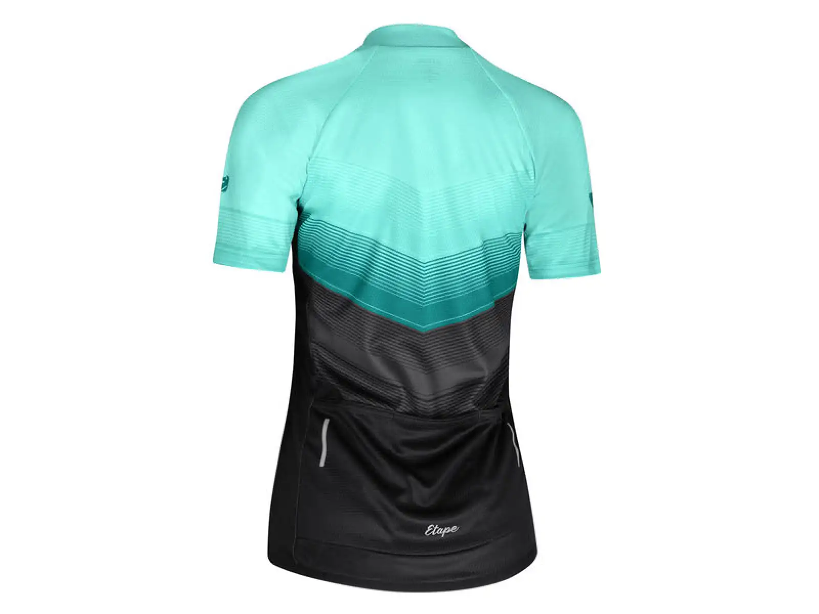 Etape Violet women's short sleeve cycling jersey Mint/Black