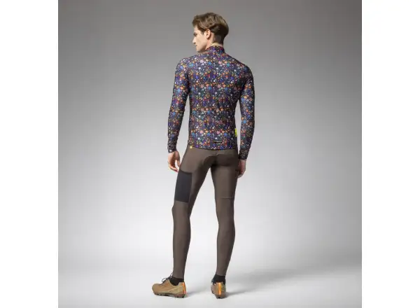 Alé Pragma men's insulated jersey long sleeve Flowery