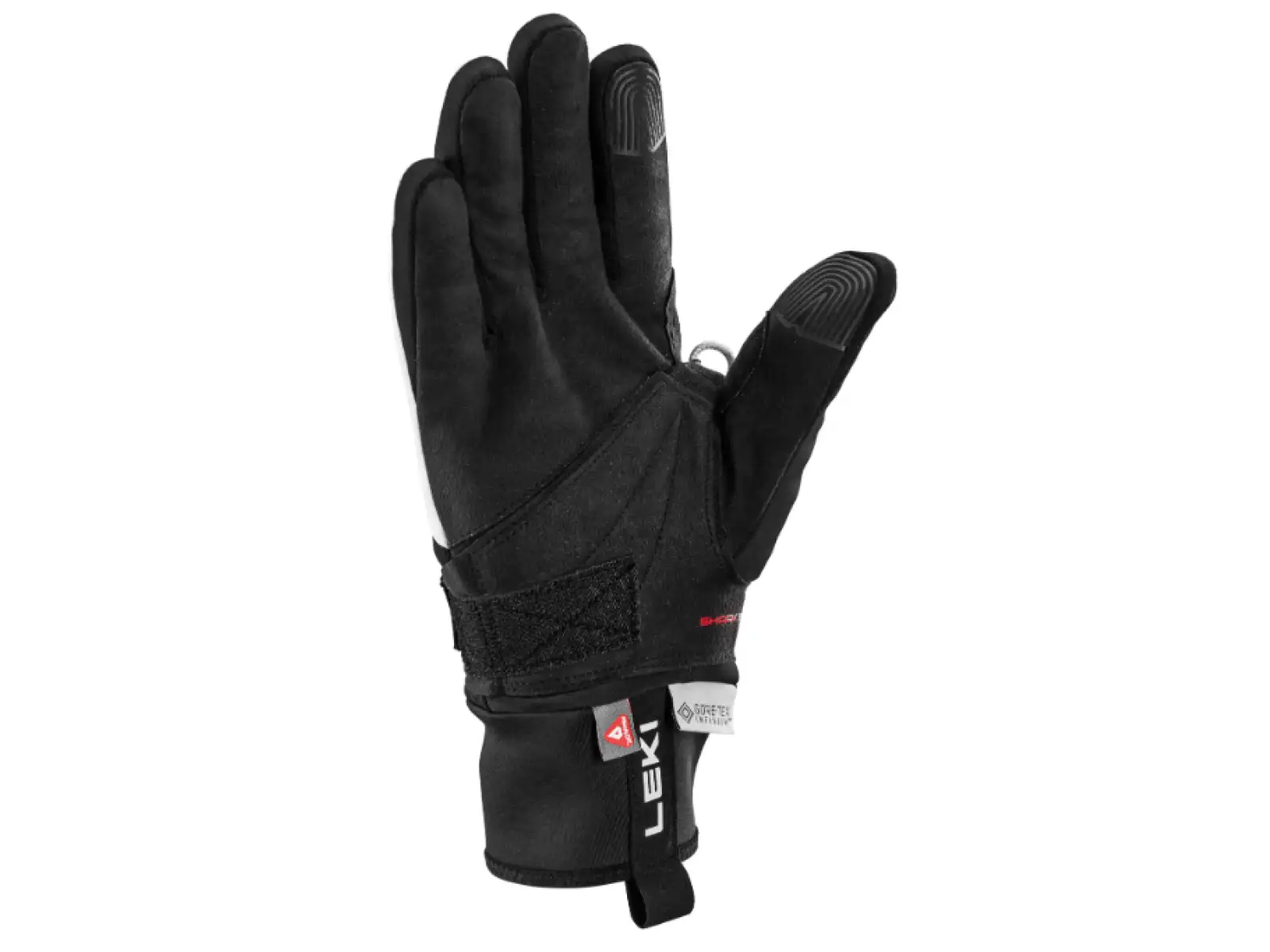 Leki PRC ThermoPlus Shark Women running gloves Black-White
