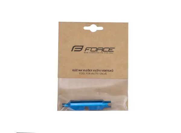 Force wrench for AV/FV valve cores