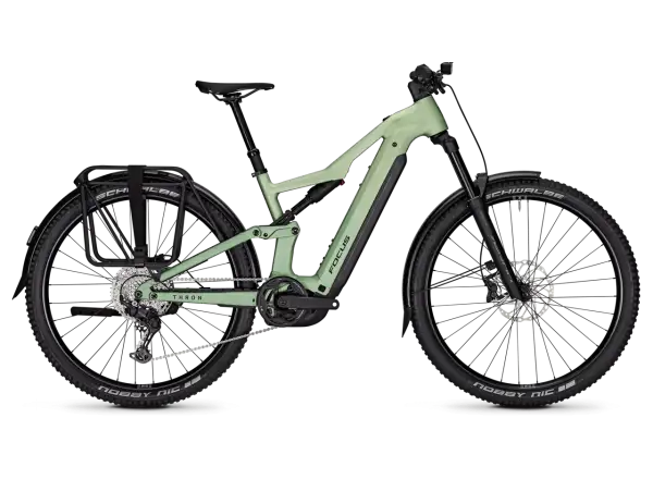 Focus THRON 7 EQP 800Wh full-suspension e-bike Mintgrey / Artichokegreen